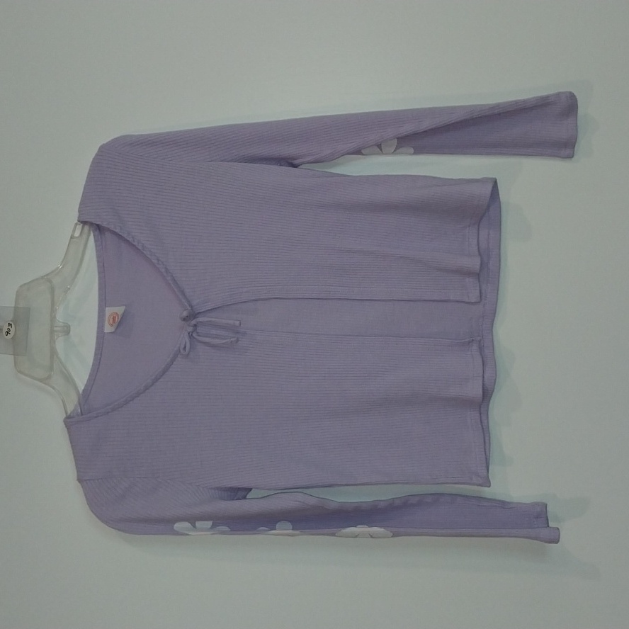 903 Wonder Nation Purple Crop Top